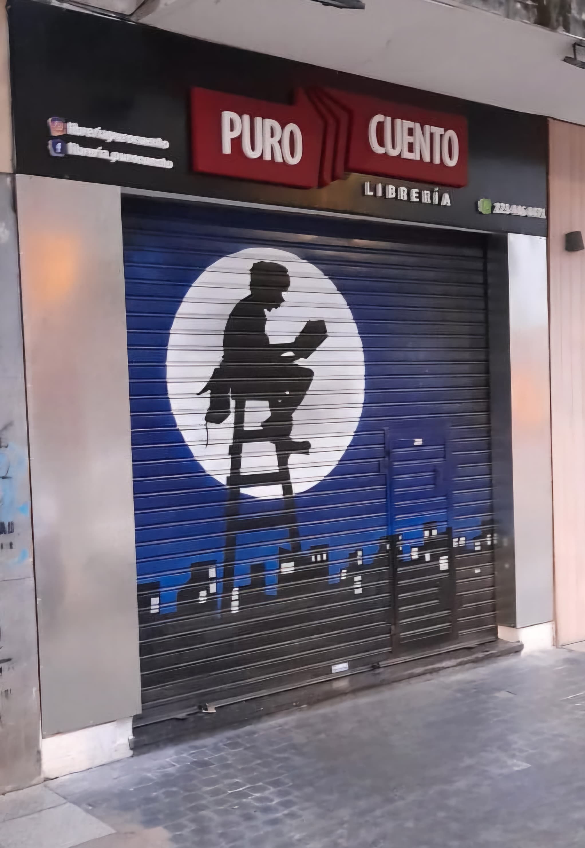 Espacio de la librería Puro Cuento